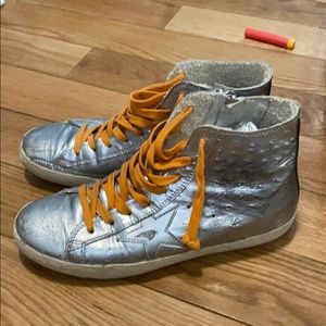 Golden Goose High Top Leather Sneaker